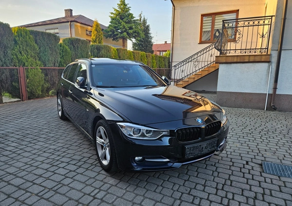 BMW Seria 3 cena 47900 przebieg: 215000, rok produkcji 2014 z Parczew małe 232